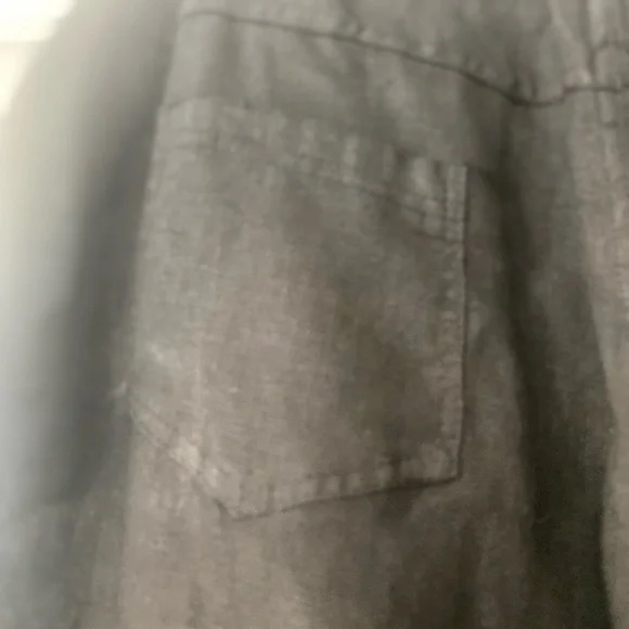 Linen Drawstring Pant - Picture 3 of 6